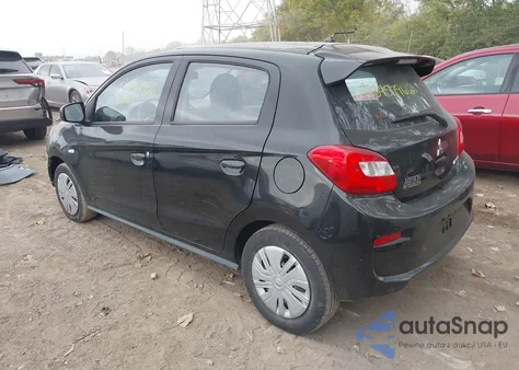 2018 Mitsubishi Mirage Es z USA, uszkodzony, nr VIN ML32A3HJ1JH006710